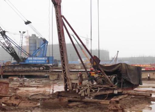 北票發(fā)電廠新建熱水鍋爐供熱工程巖土工程項(xiàng)目